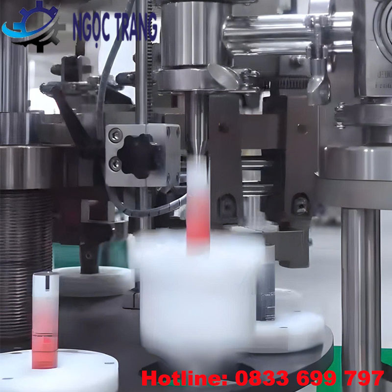 Máy chiết rót hàn miệng tuýp
