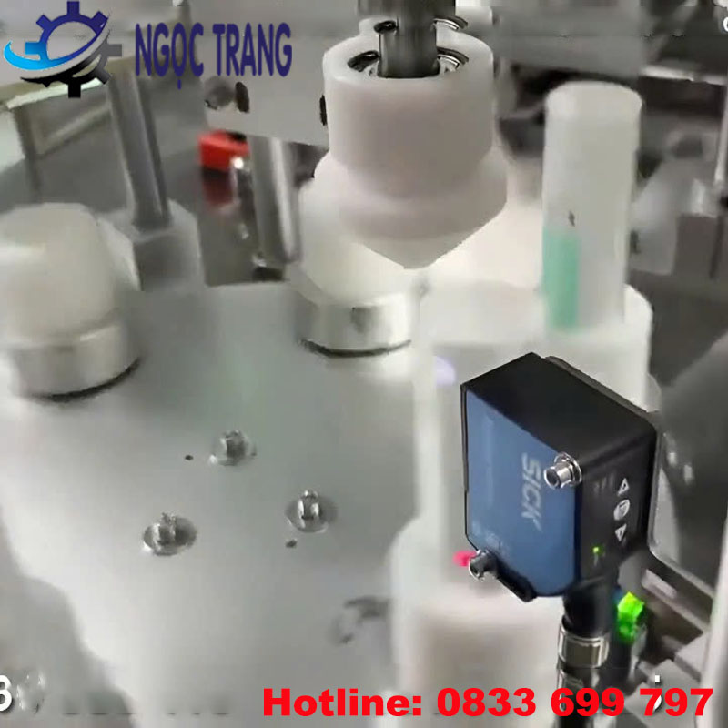 Máy chiết rót hàn đáy tuýp