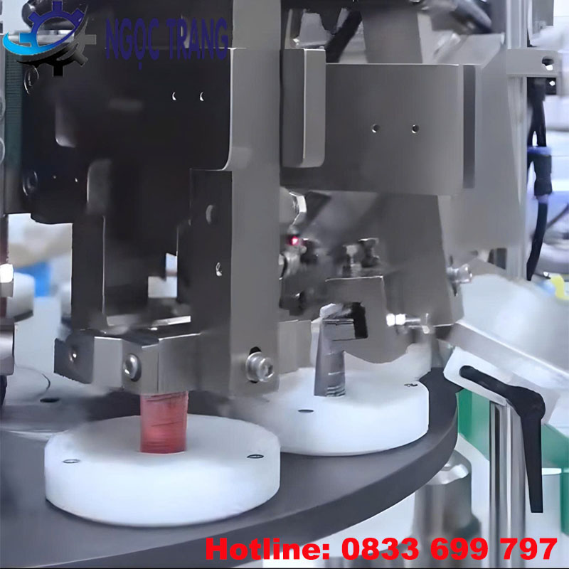 Máy chiết rót hàn đáy tuýp