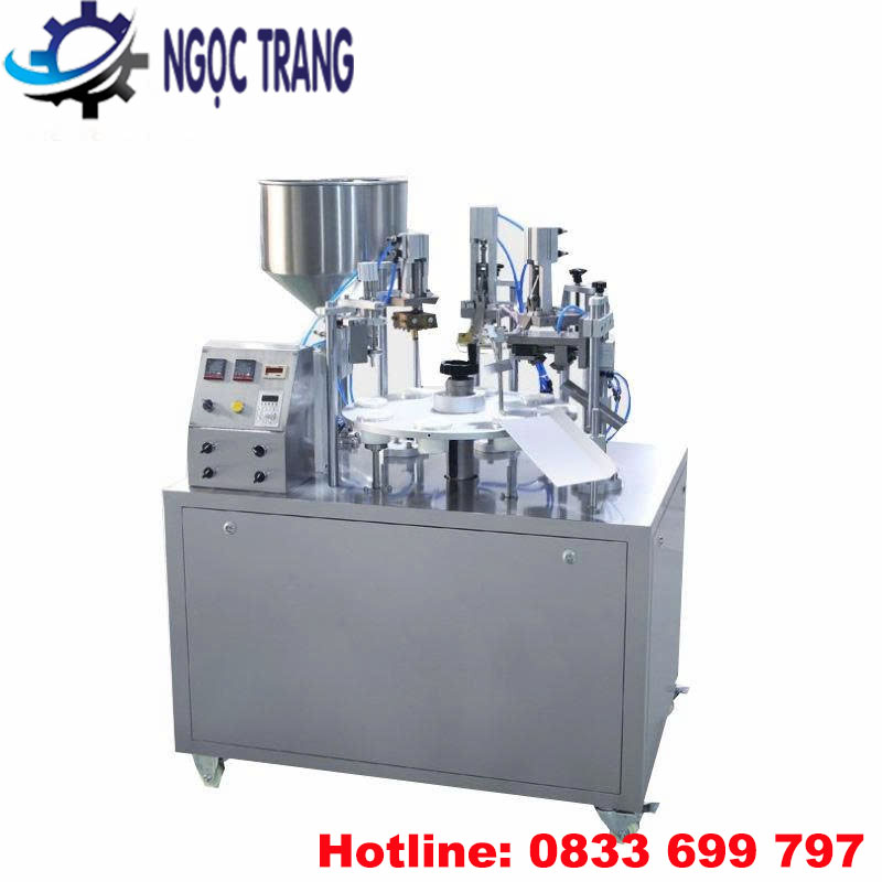 Máy chiết rót hàn đáy tuýp