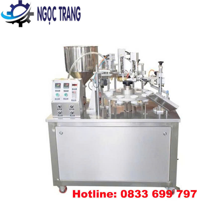 Máy chiết rót hàn miệng tuýp