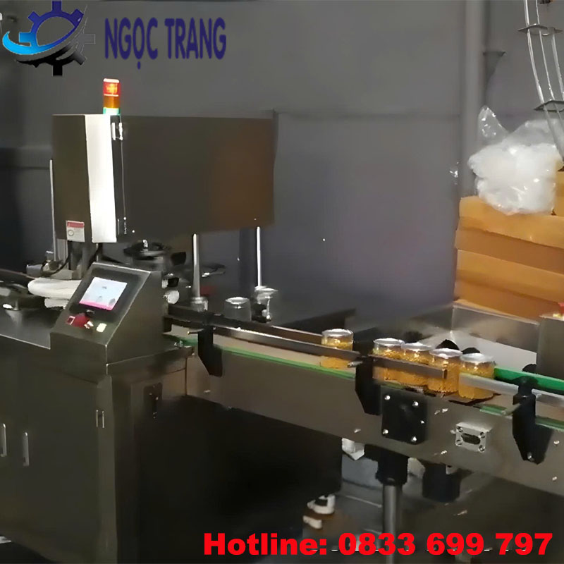 Dây chuyền chiết rót định lượng hạt cốm