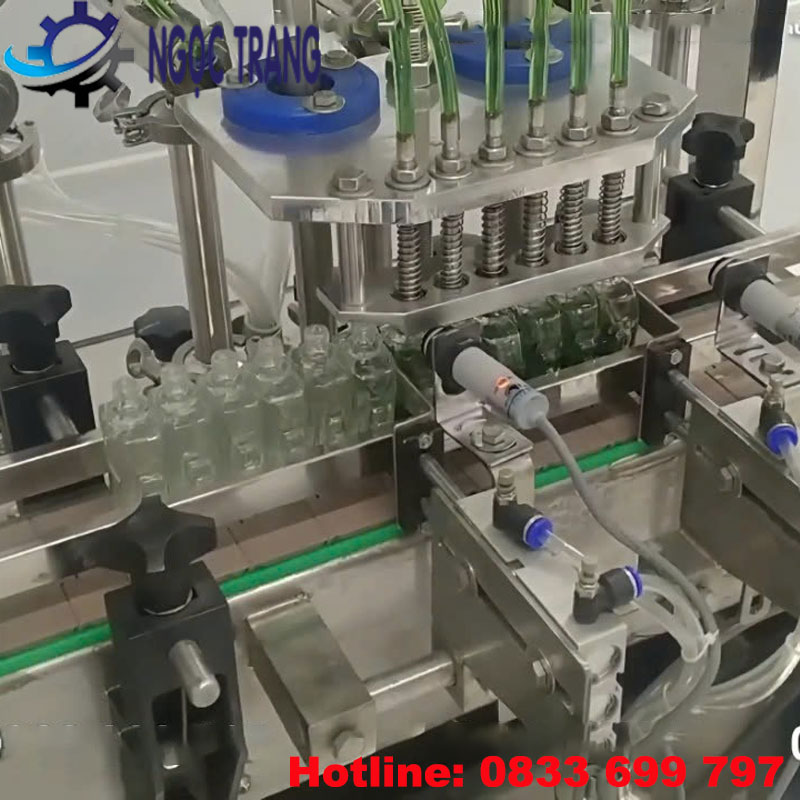 Máy chiết rót dầu gió