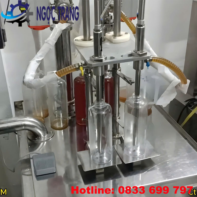 Máy chiết rót 2 vòi