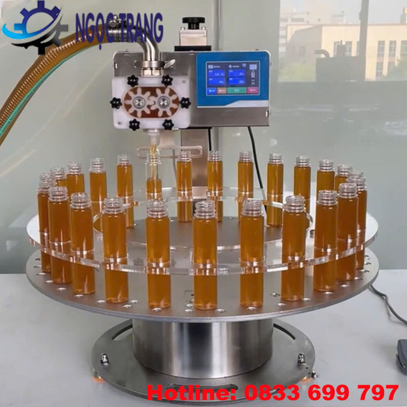 Máy chiết rót mật ong
