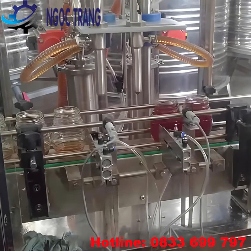 Máy chiết rót 2 vòi