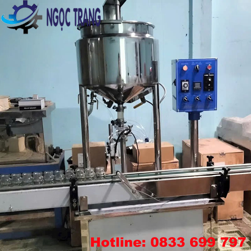 Máy chiết rót kem