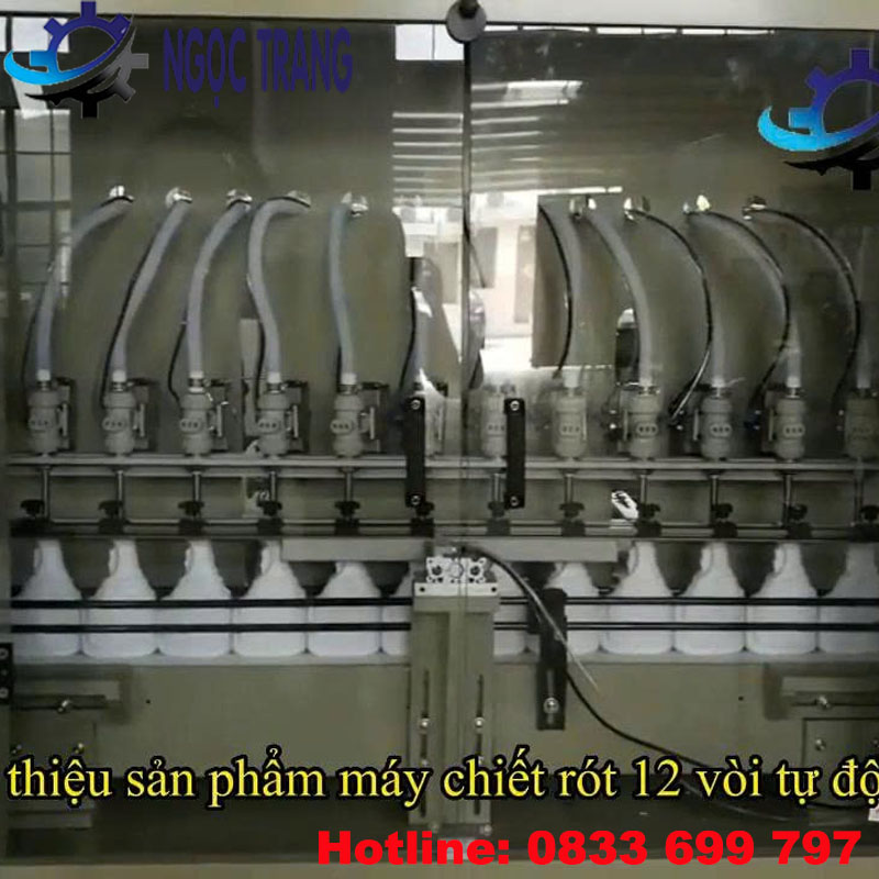 Máy chiết rót 12 vòi