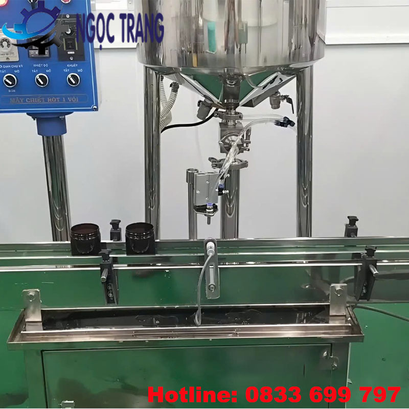 Máy chiết rót mỹ phẩm