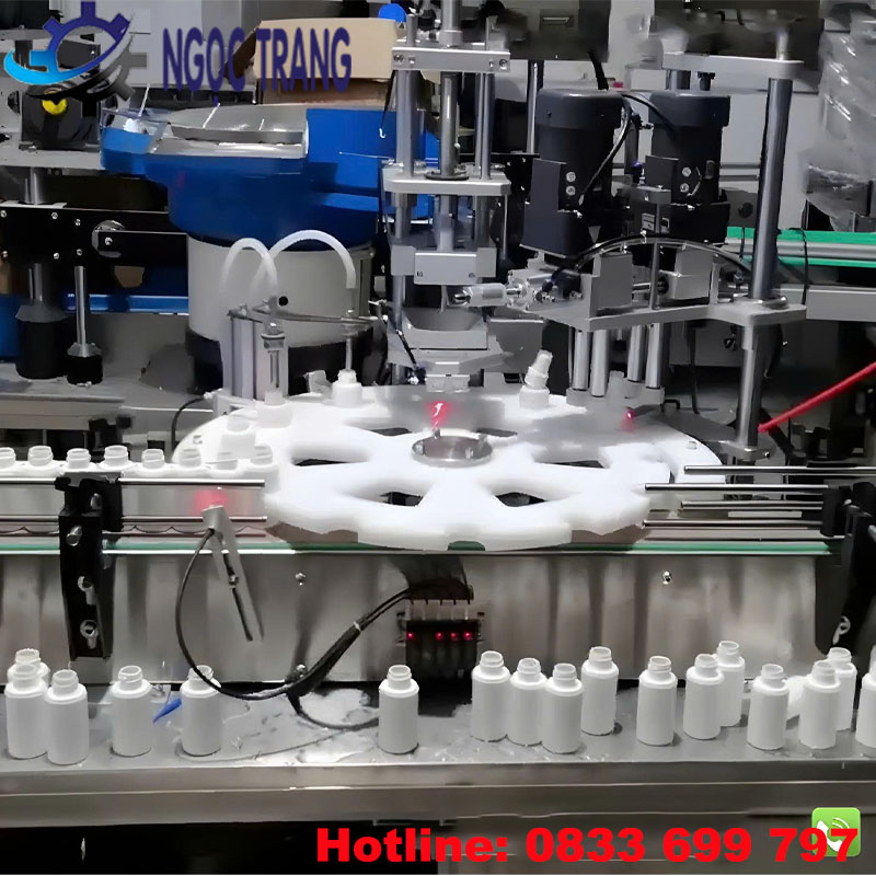 Máy chiết rót tinh dầu