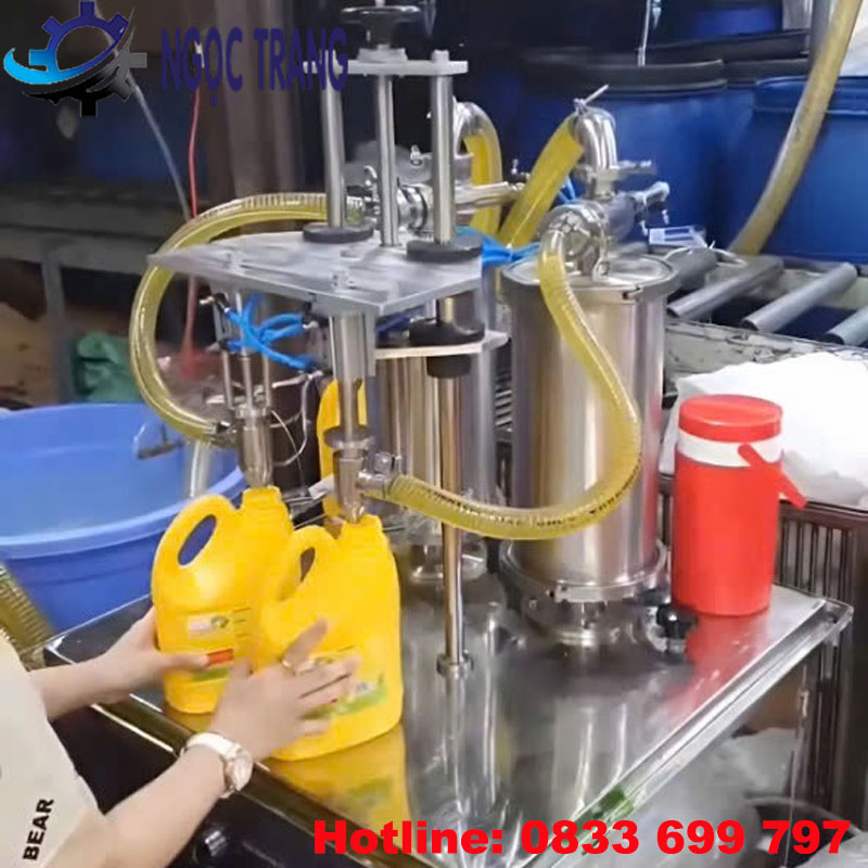 Máy chiết rót nước giặt