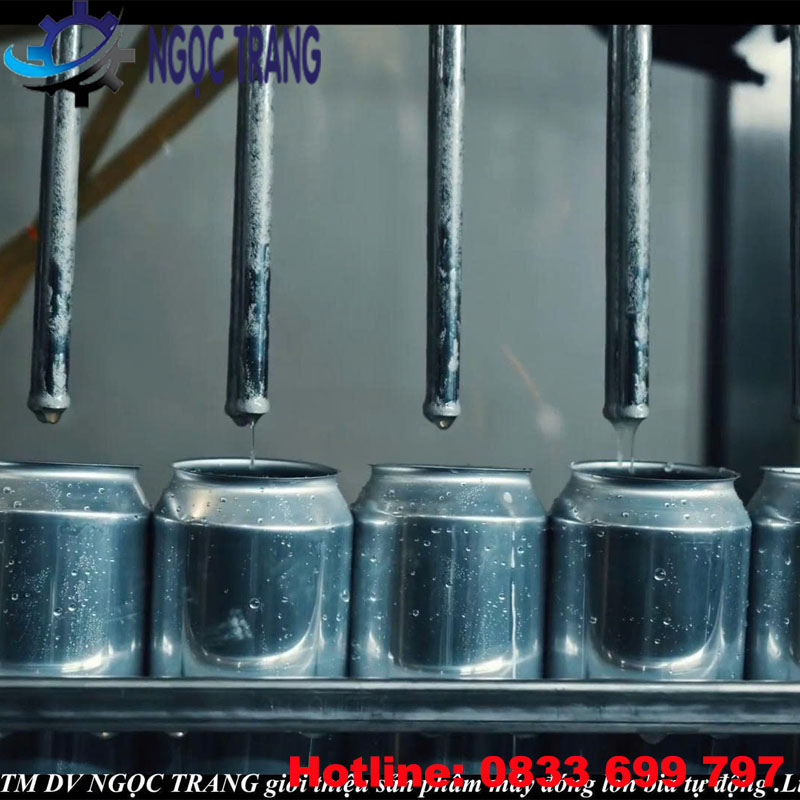 Máy chiết rót bia