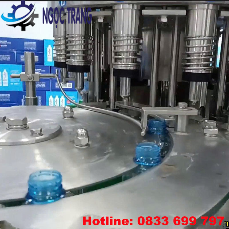 Máy chiết rót 3 trong 1
