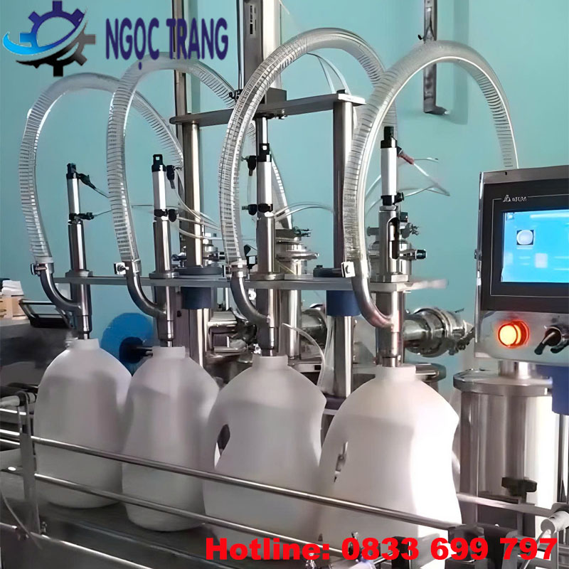 Máy chiết rót nước giặt