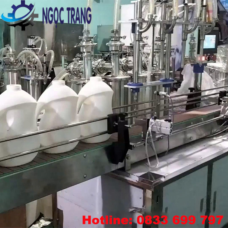 Máy chiết rót nước giặt