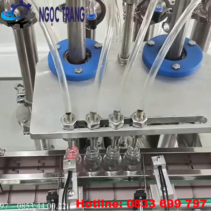 Máy chiết rót 4 vòi