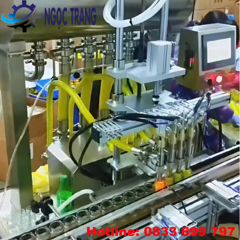 Máy chiết rót mỹ phẩm