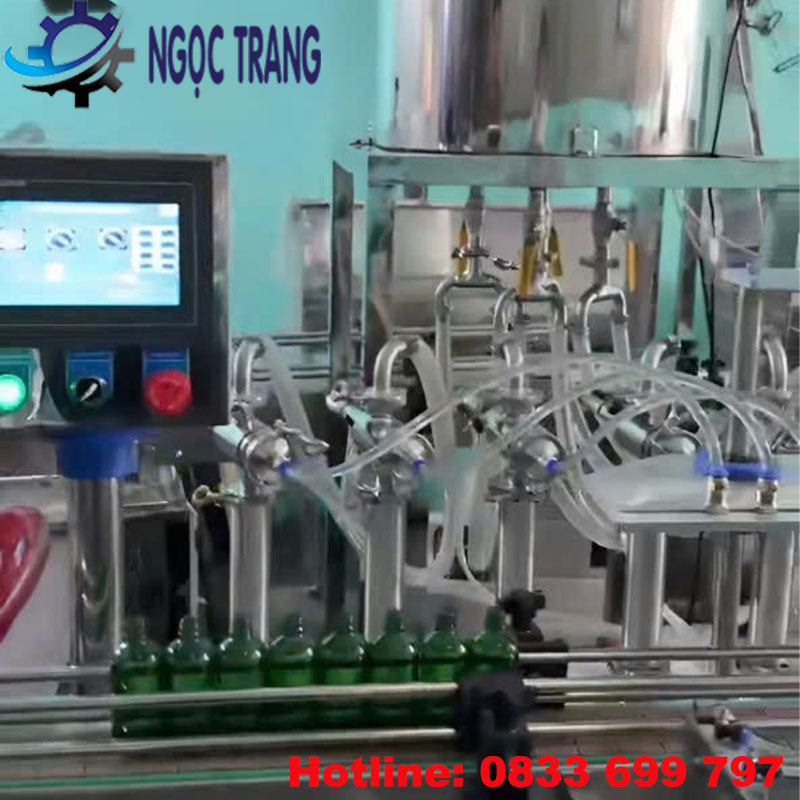 Máy chiết rót tinh dầu