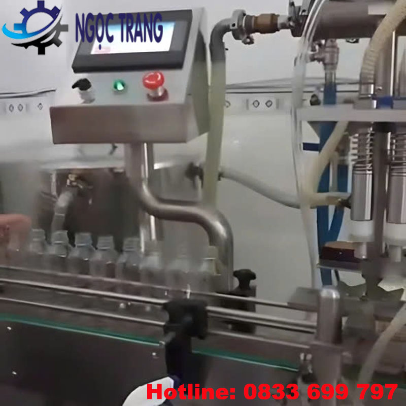 Máy chiết rót sữa đậu nành