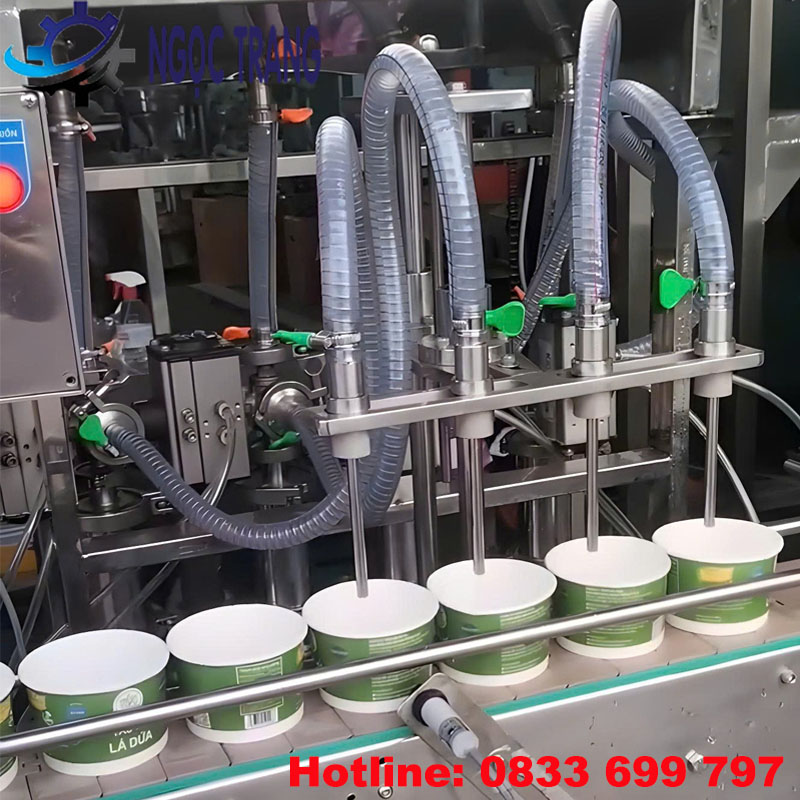 Máy chiết rót tàu hủ