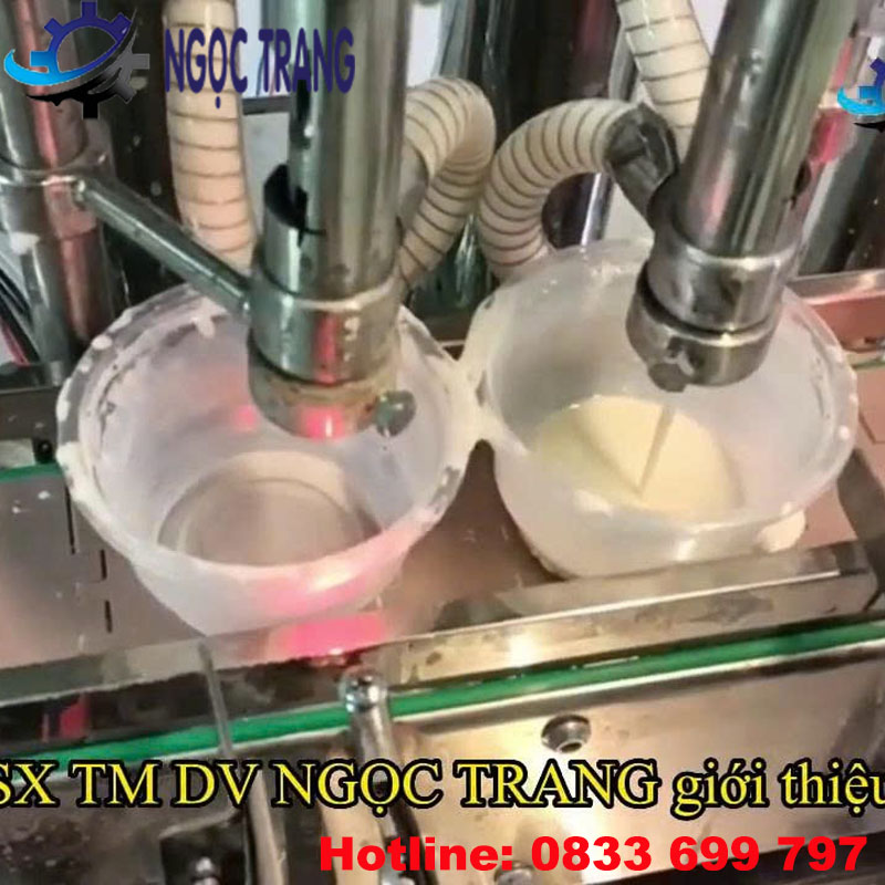 Máy chiết rót tàu phớ