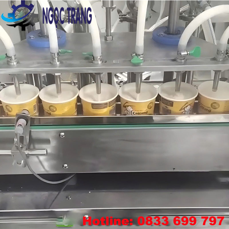 Máy chiết rót tàu hủ