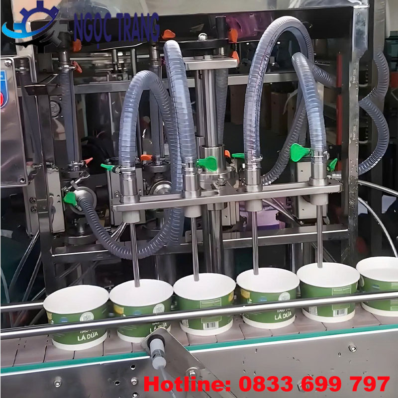 Máy chiết rót tàu phớ