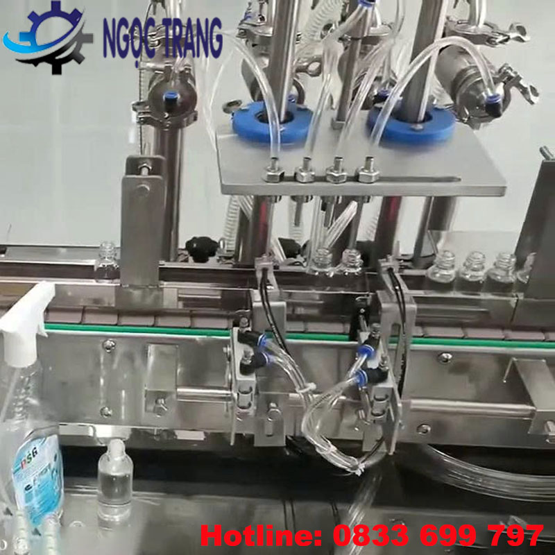 Máy chiết rót tinh dầu