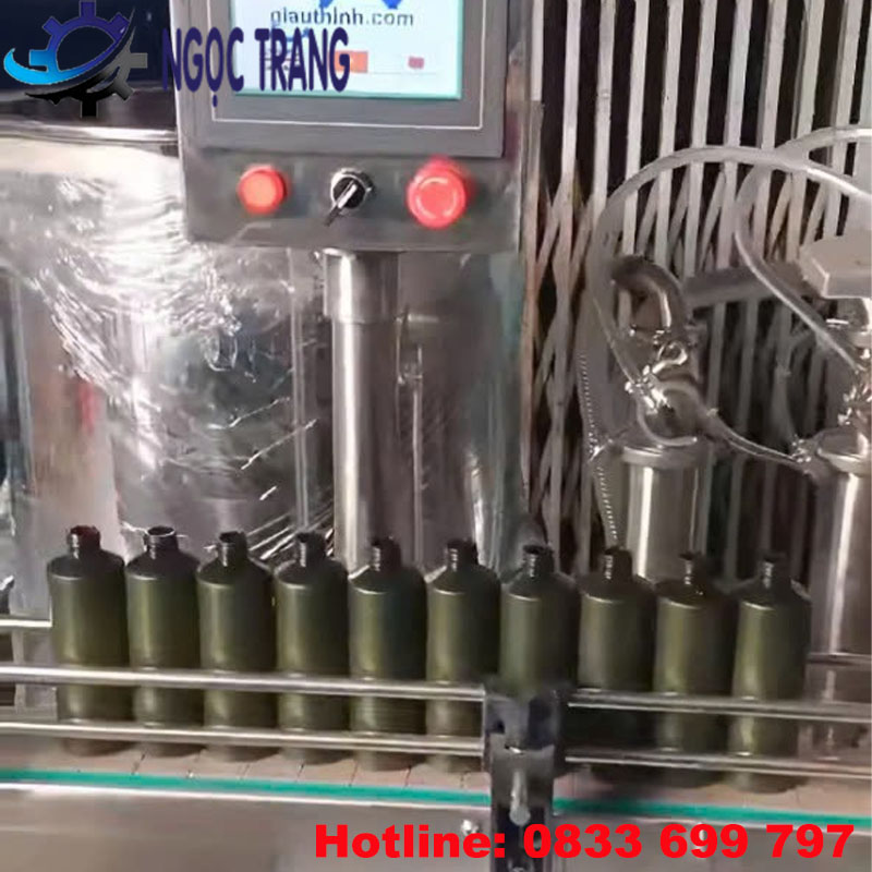 Máy chiết rót tinh dầu