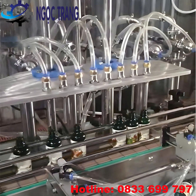 Máy chiết rót 8 vòi