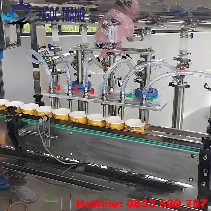 Máy chiết rót 6 vòi