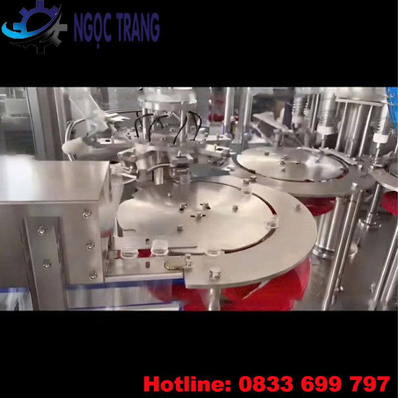 Máy chiết rót 3 trong 1