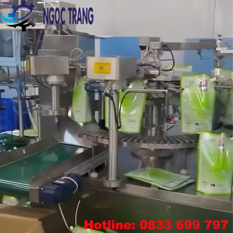 Máy chiết rót túi