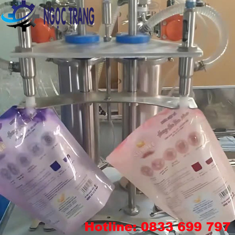 Máy chiết rót túi