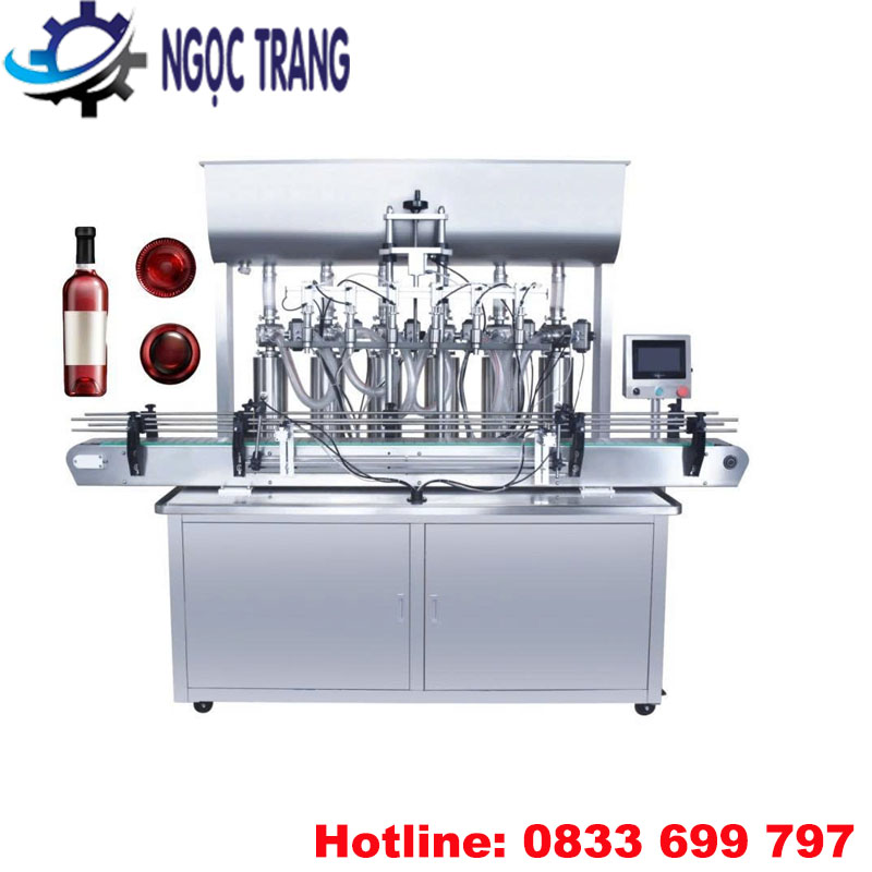 Máy chiết rót 6 vòi