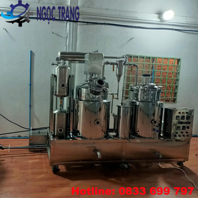 Máy chiết xuất cô đặc dược liệu