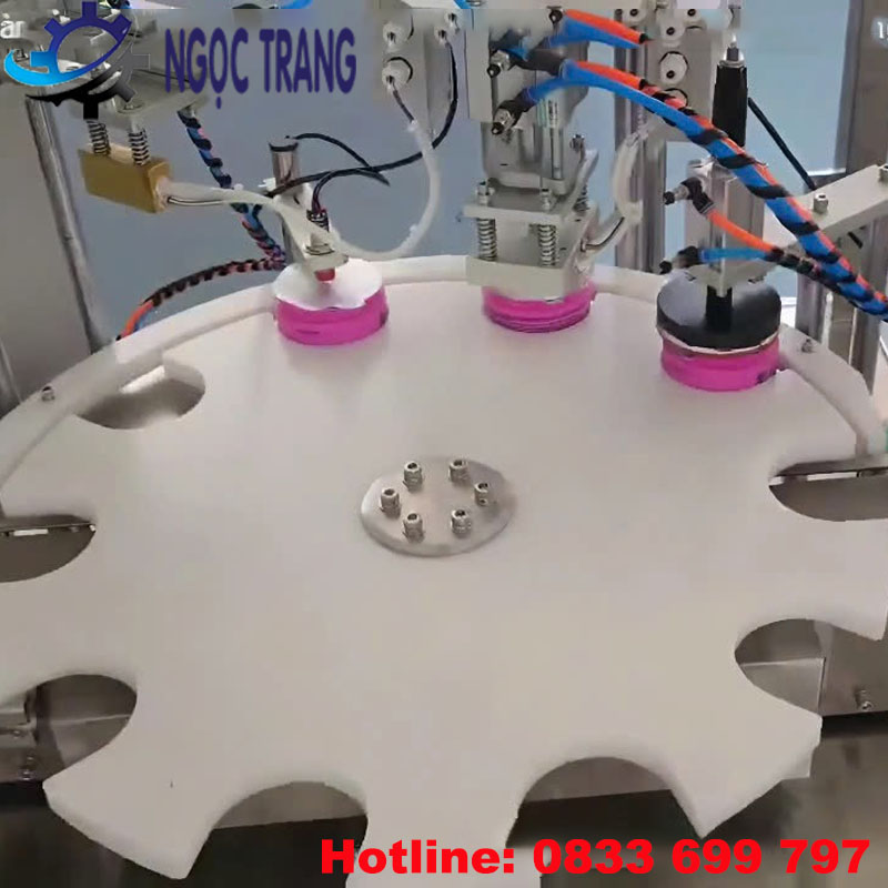 Máy dán màng seal nhôm