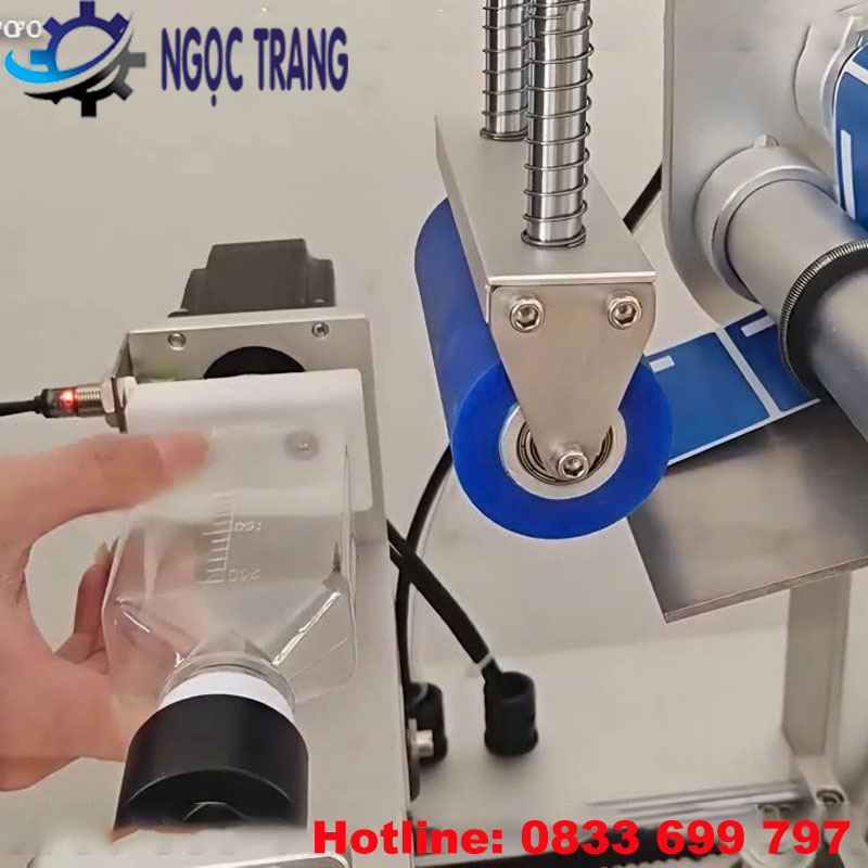 Máy dán nhãn 2 mặt