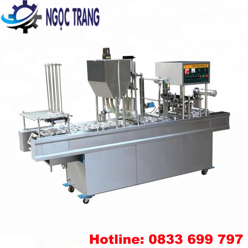 Máy đóng gói sữa chua
