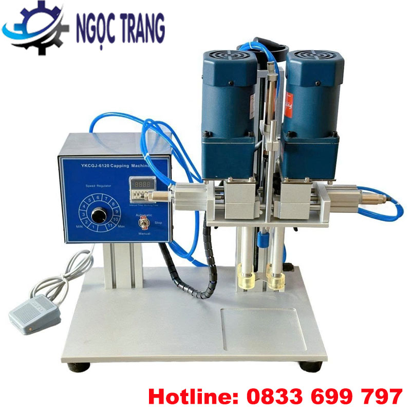 Máy siết nắp chai