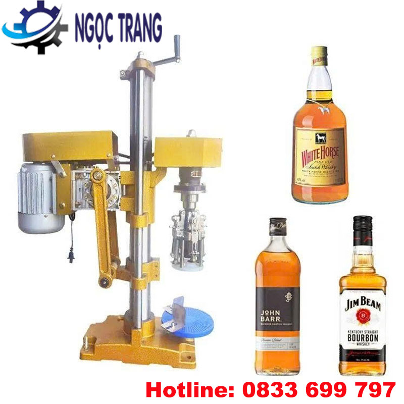 Máy đóng nắp chai rượu