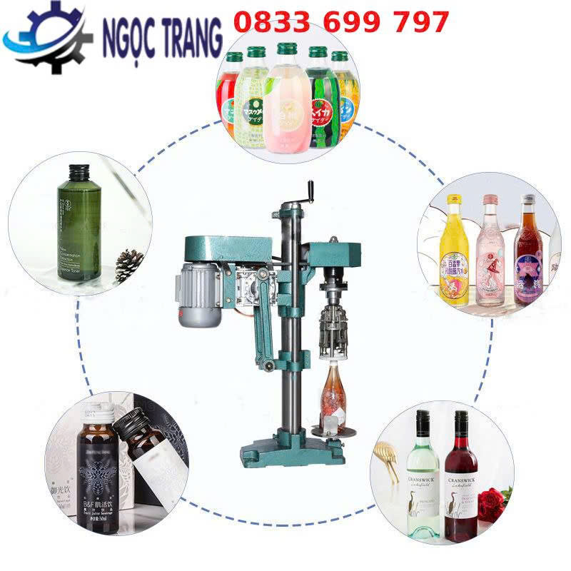 Máy đóng nắp chai rượu