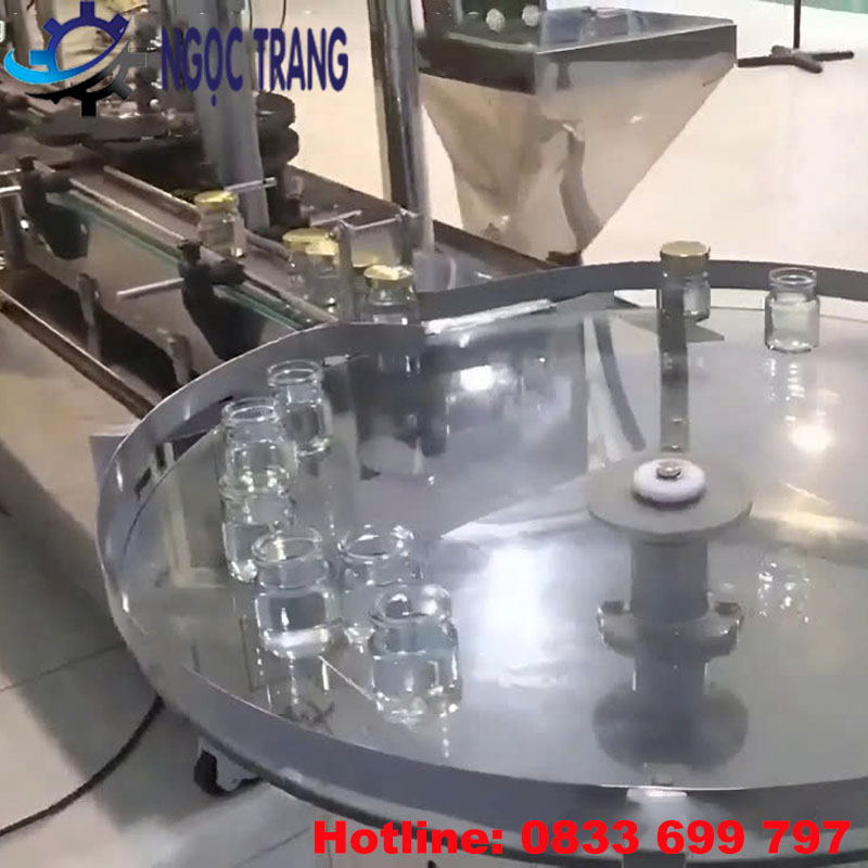 Máy vặn nắp hũ yến