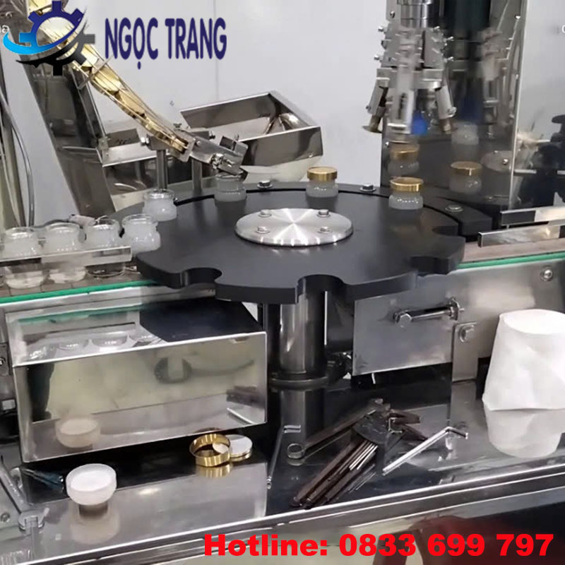 Máy viền mí nắp nhôm