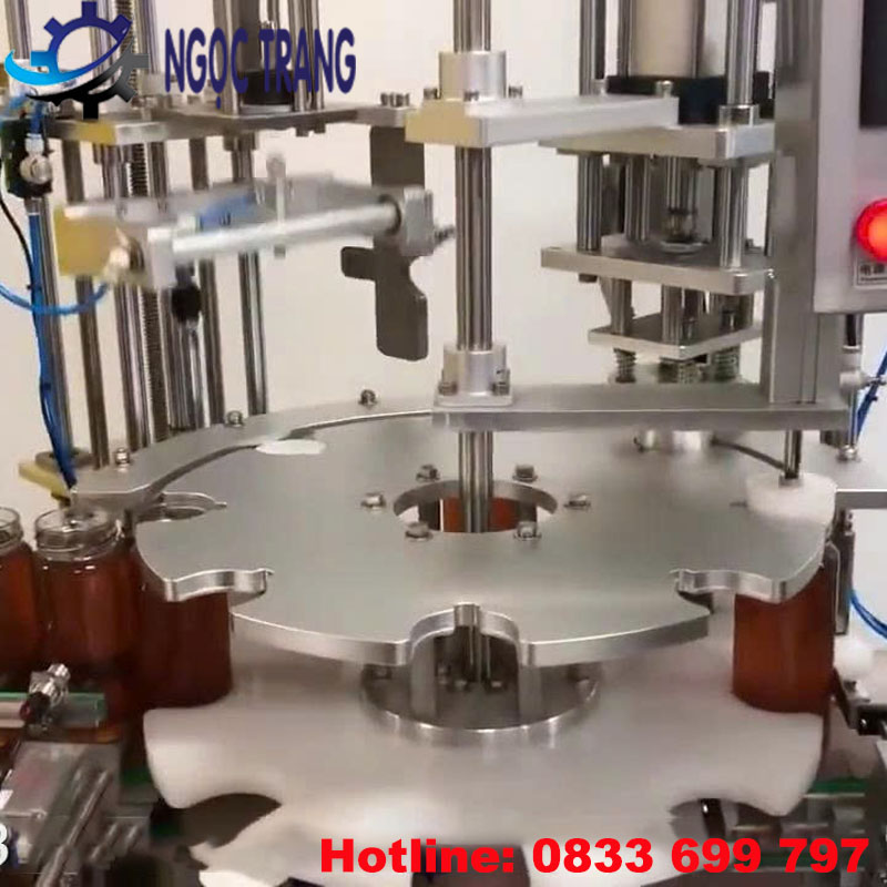 Máy seal màng nhôm tự động 