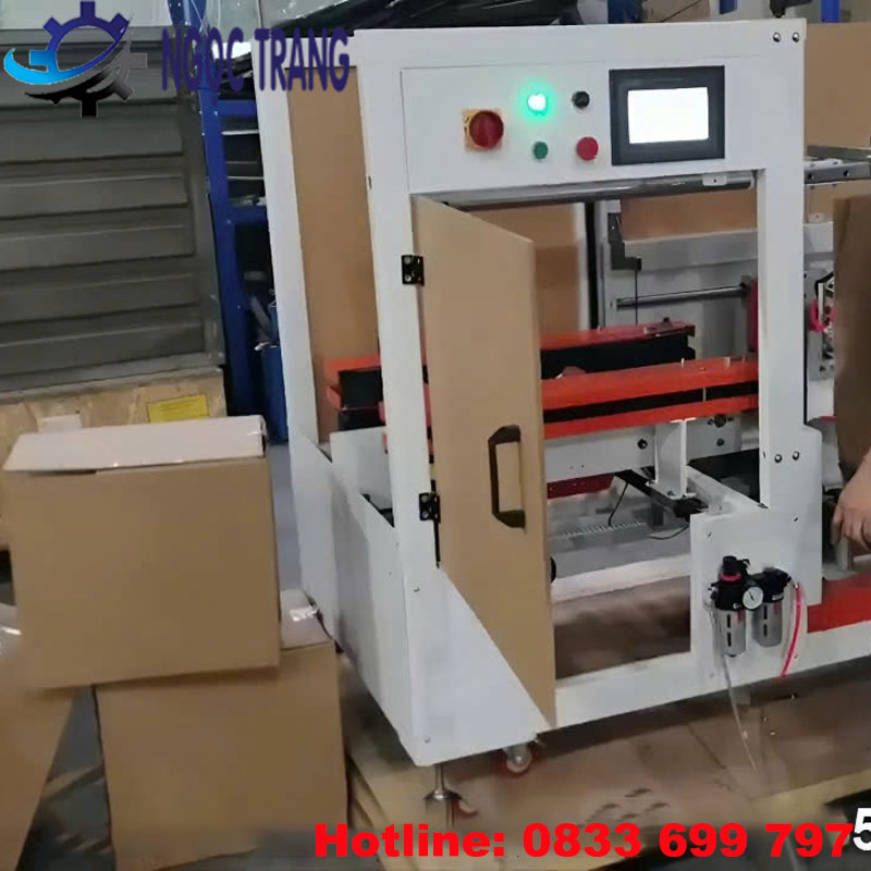 Máy gấp thùng carton tự động