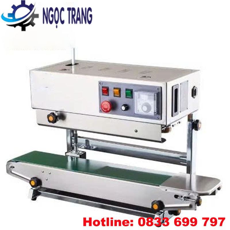 Máy hàn miệng túi dạng đứng