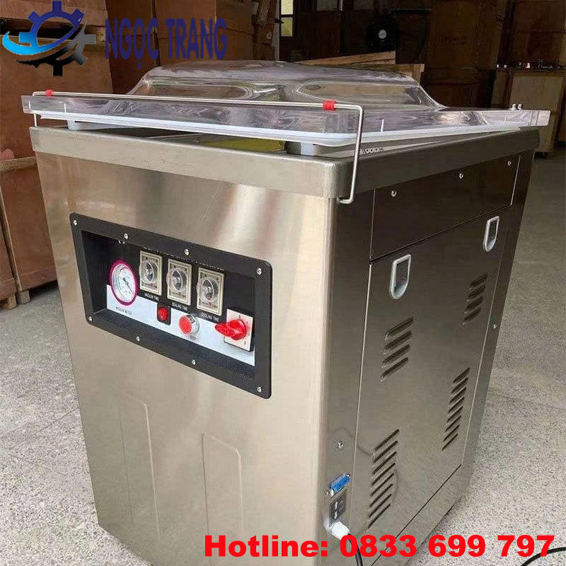 Máy hút chân khống hàn miệng túi
