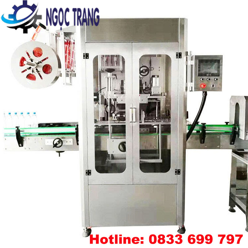Máy phóng màng co chai lọ