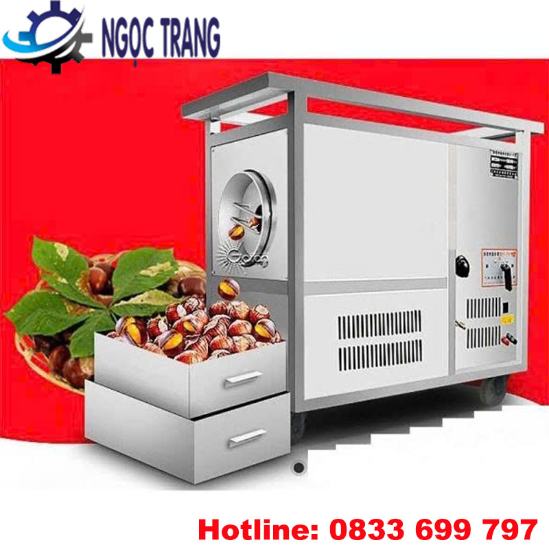 Máy rang hạt dẻ